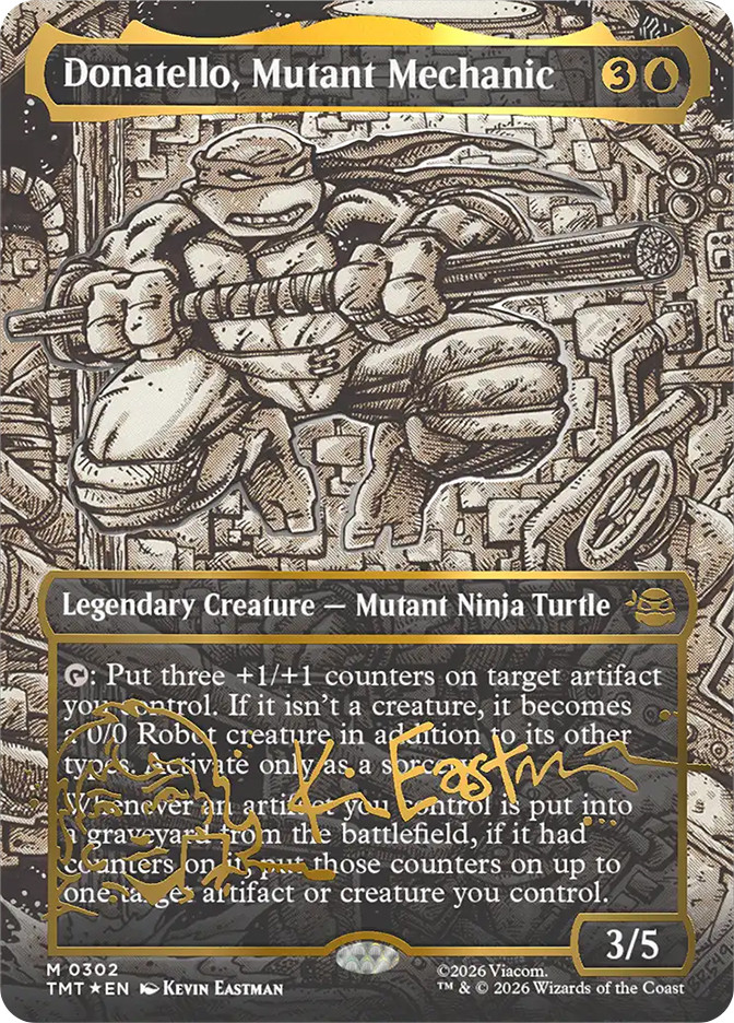 最安値　Donatello, Mutant Mechanic - MTG Donatello, Mutant Mechanic | Teenage Mutant Ninja Turtles | Star