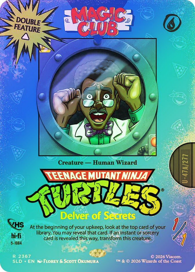 Delver of Secrets // Insectile Aberration (Teenage Mutant Ninja