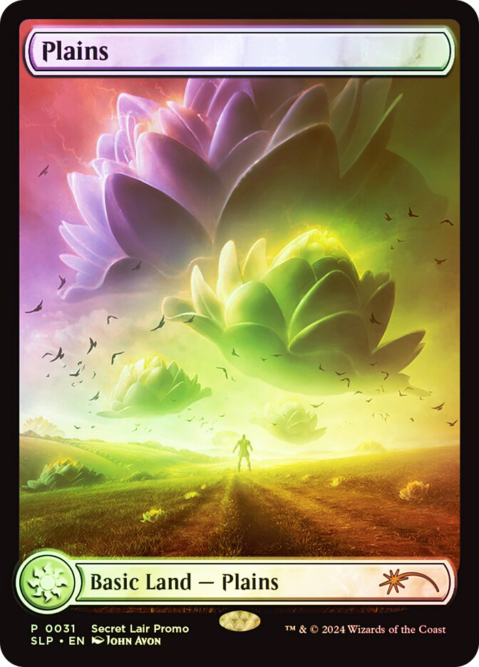 MTG 基本土地 平地/Plains Foil 6枚 Secret Lair Plains (Secret Lair Promo) | Secret Lair Drop | Star City Games