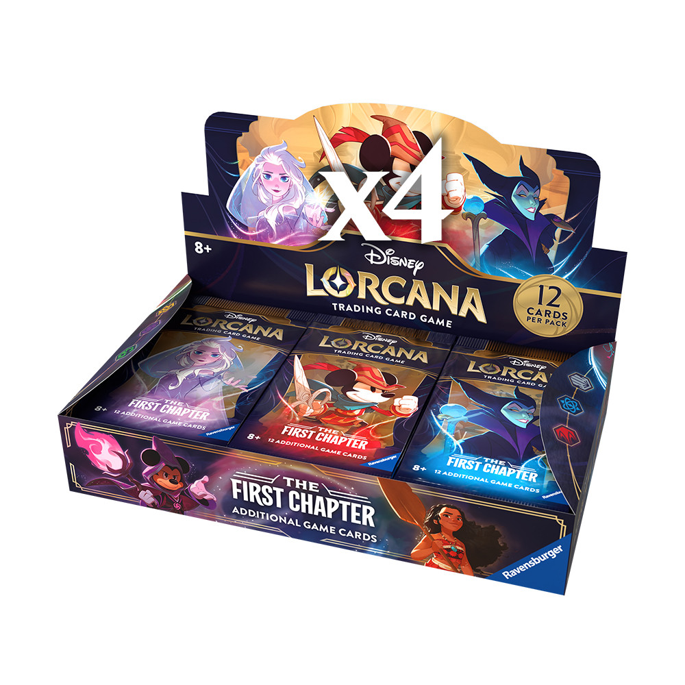 Lorcana: The First Chapter Booster Case (4 Boxes) | Star City Games