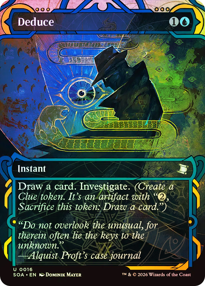 mtg d&d showcase cards Magic: The Gathering Secret Lair: Showcase: The Lost Caverns of Ixalan Foil Edition : Toys & Games (Create a Clue token Showcase cards