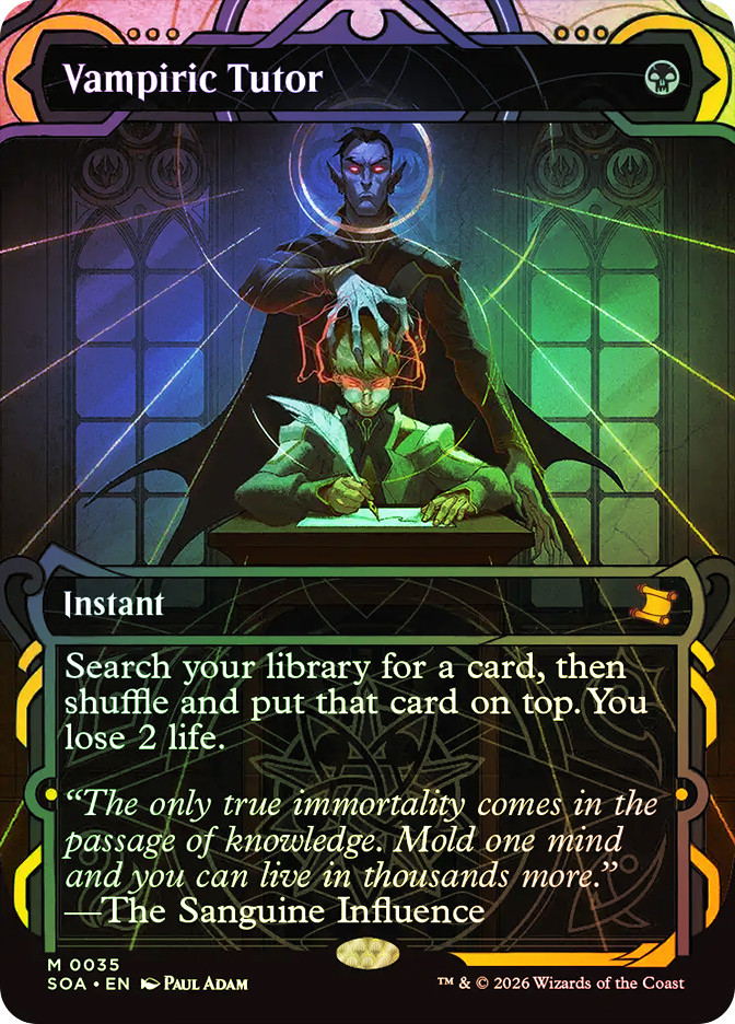 Vampiric Tutor | Secrets of Strixhaven Mystical Archive | Star