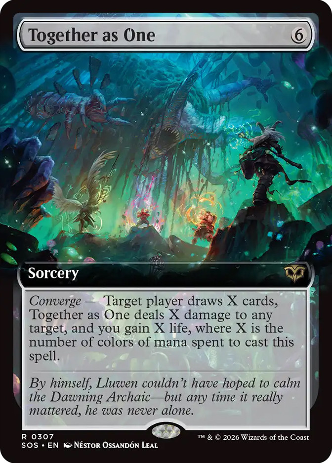 mtg one of one cards Post Malone Just Bought The Most Expensive 'Magic: The Gathering' Card All Time The acceptable range of cards within the Lightly Played condition includes both cards with few or a handful of minor imperfections Together as One | Secrets