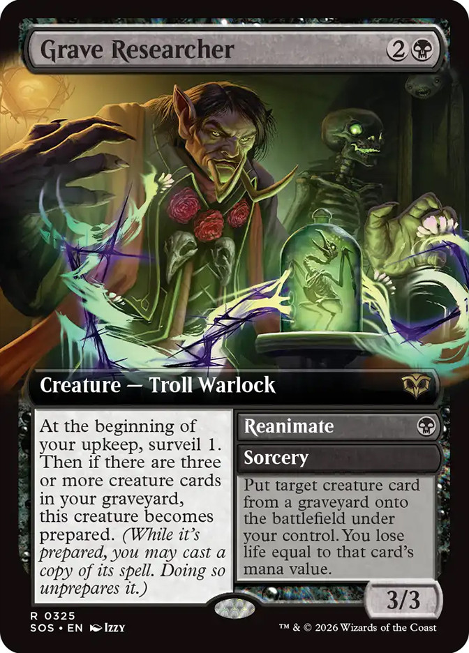 Grave Researcher // Reanimate | Secrets of Strixhaven | Star City Games