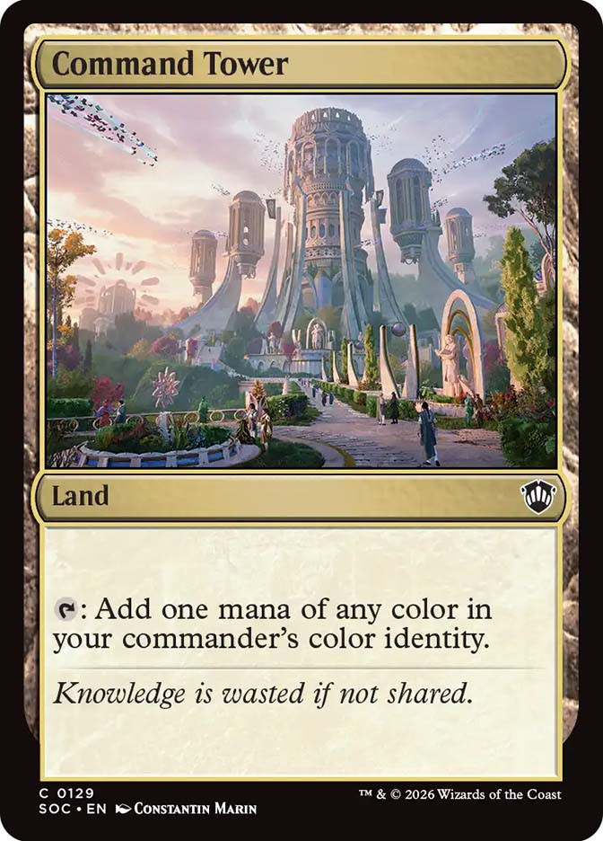 Command Tower | Secrets of Strixhaven Commander | Star City Games