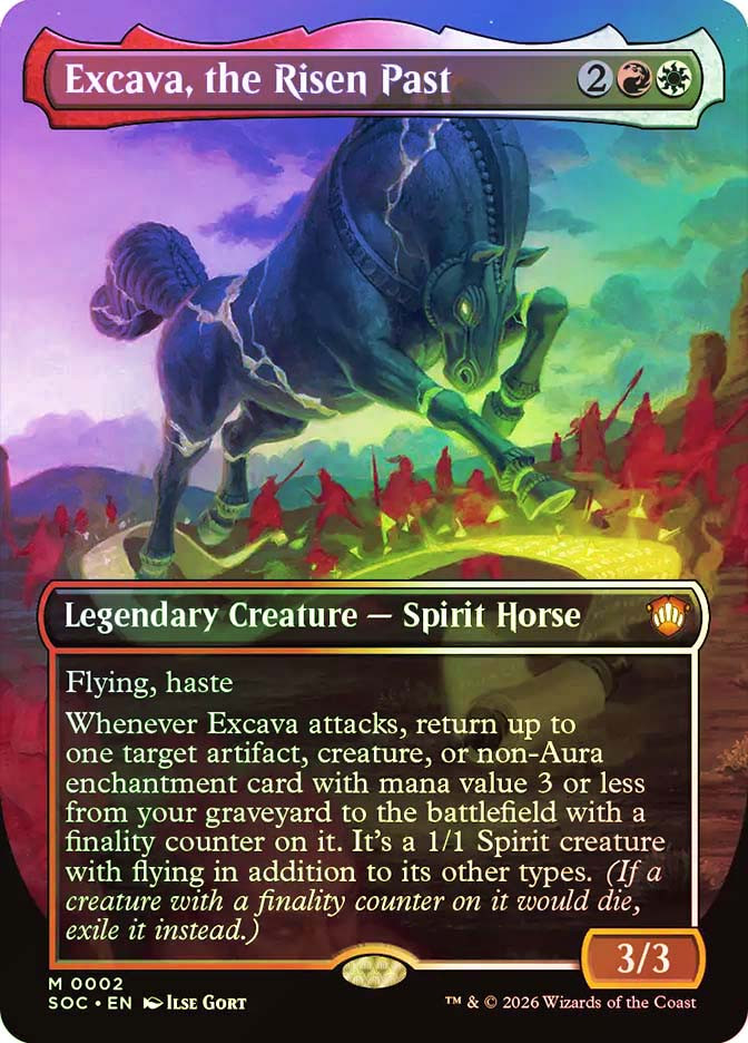 Excava, the Risen Past | Secrets of Strixhaven Commander | Star City Games