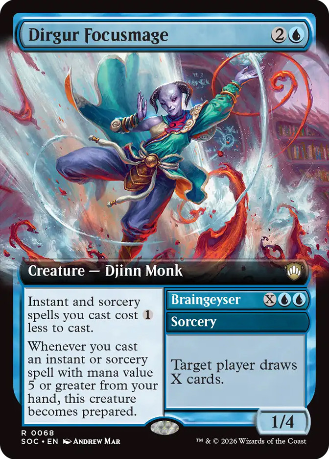 Dirgur Focusmage // Braingeyser | Secrets of Strixhaven Commander