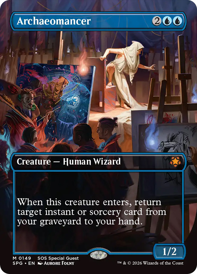 mtg spg cards Fiend Artisan (#83) (borderless) untap this creature. Archaeomancer | Special Guests |
