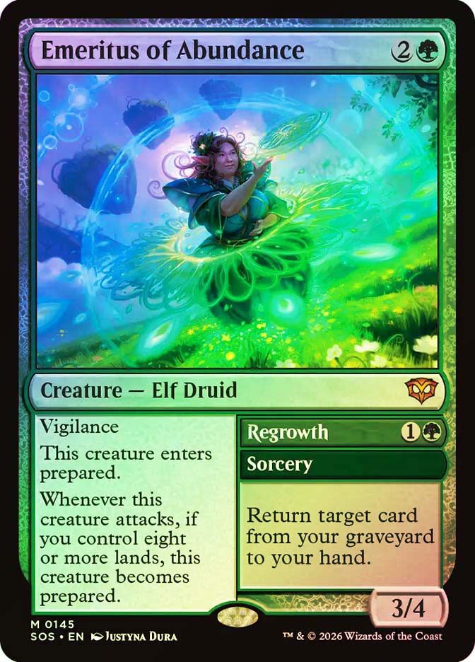 Emeritus of Abundance // Regrowth | Secrets of Strixhaven | Star