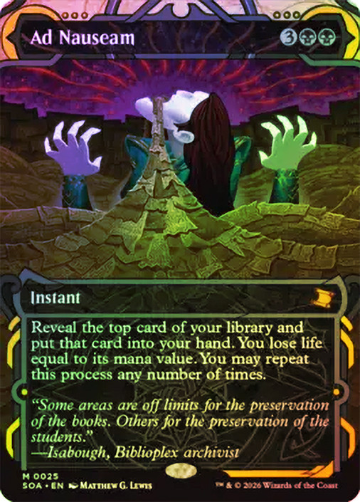 Ad Nauseam | Secrets of Strixhaven Mystical Archive | Star City Games