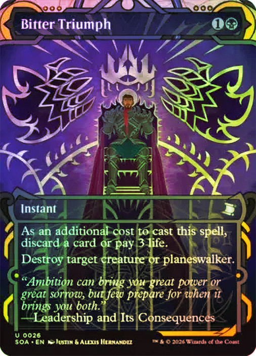 Bitter Triumph | Secrets of Strixhaven Mystical Archive | Star