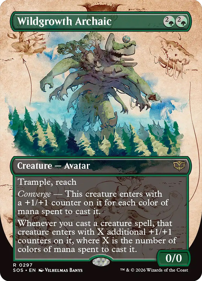 Wildgrowth Archaic | Secrets of Strixhaven | Star City Games
