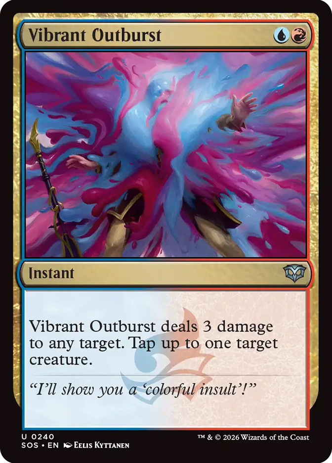 Vibrant Outburst | Secrets of Strixhaven | Star City Games