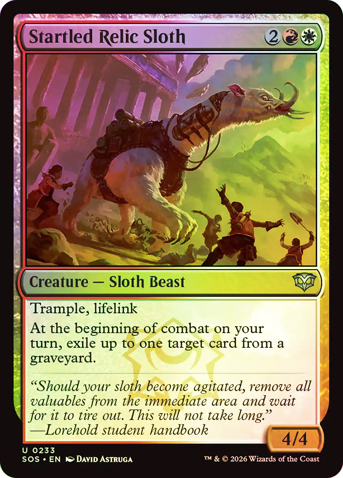 mtg sloth cards Amazon.com: Trading Card Binder for Baseball Football Hockey Soccer Sport  TCG MTG Yugioh Cards Holder Binder Book 9-Pocket Sleeve 720 Pockets Side  Loading Card Case Album- Sloth on Tree : Toys &
