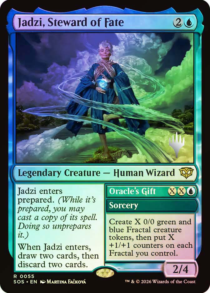 Jadzi, Steward of Fate // Oracle's Gift (Promo Pack) (Secrets of