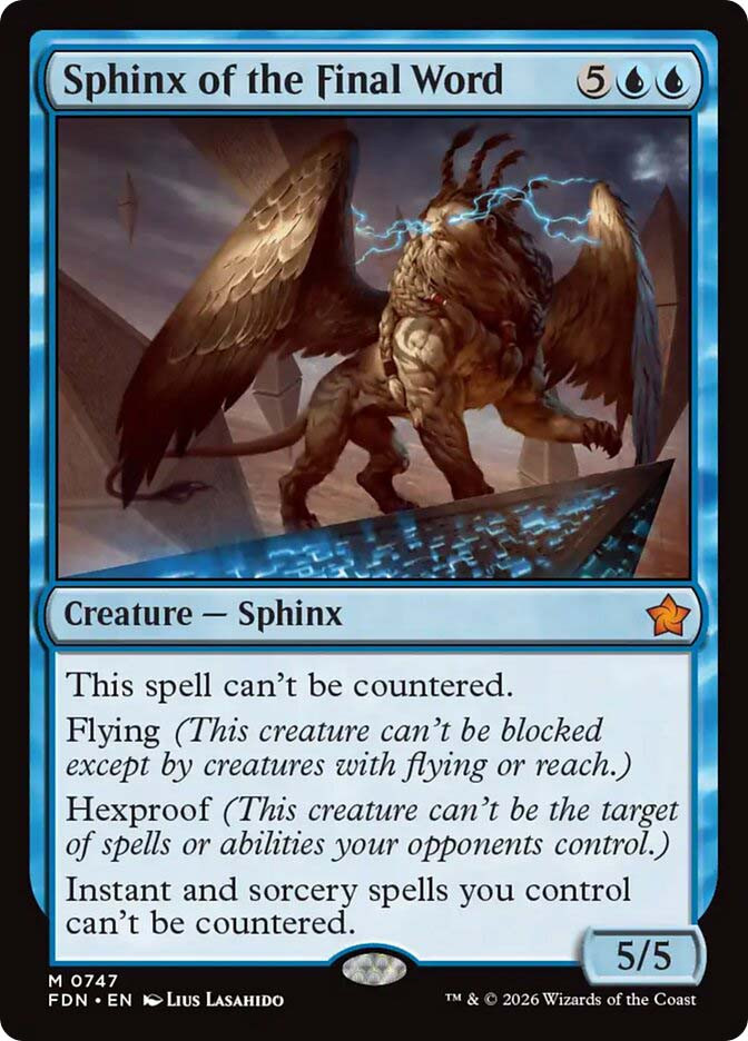 Sphinx of the Final Word | Foundations | Star City Games