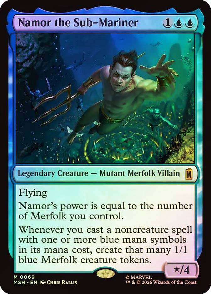 Namor the Sub-Mariner | Marvel Super Heroes | Star City Games