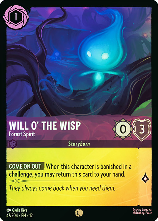 あらき nqrse will o wisp Will o' the Wisp - Forest Spirit | Wilds Unknown | Star City Games