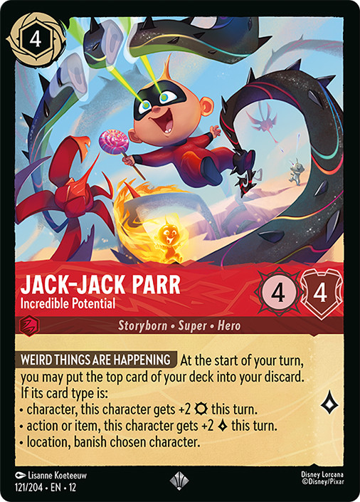 ロルカナ　ジャックジャックパー　インクレディブル　エンチャンテッド Jack-Jack Parr - Incredible Potential | Wilds Unknown | Star City