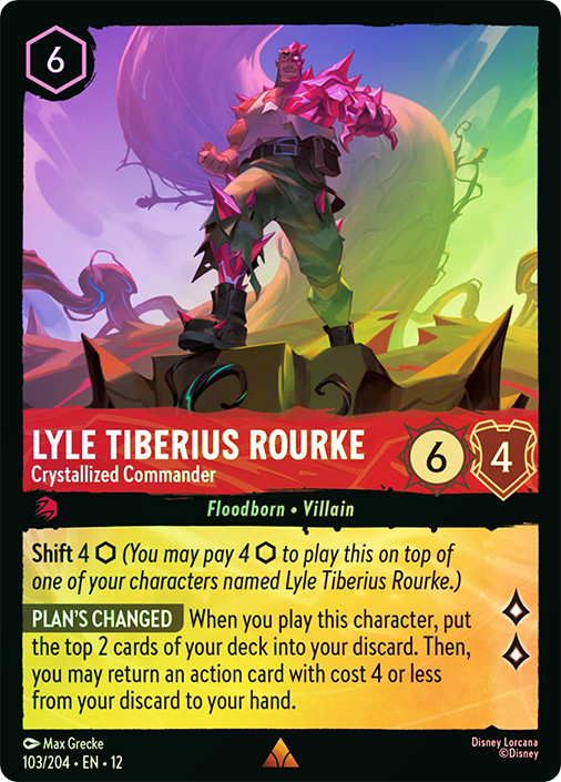 Lyle Tiberius Rourke - Crystallized Commander | Wilds Unknown