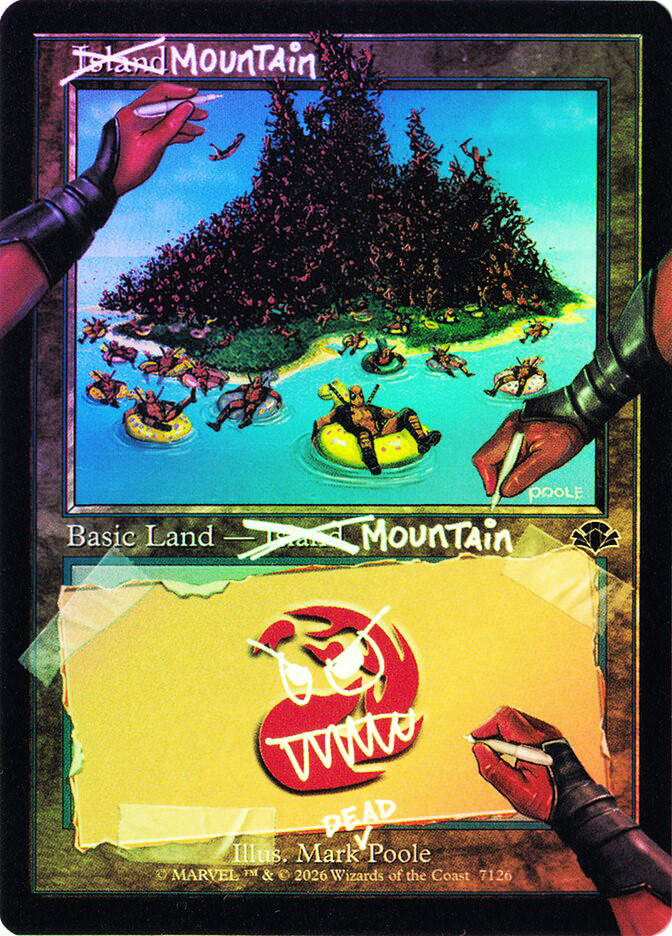 Mountain (#7126) (Marvel) | Secret Lair Drop | Star City Games