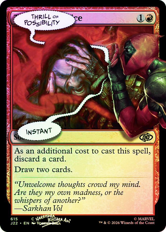 mtg cards like thrill of possibility Thrill of Possibility