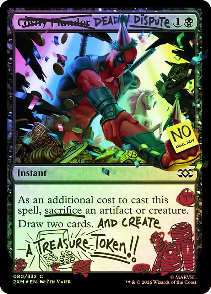 mtg cards like deadly dispute Deadly Dispute (Marvel) | Secret Lair Drop