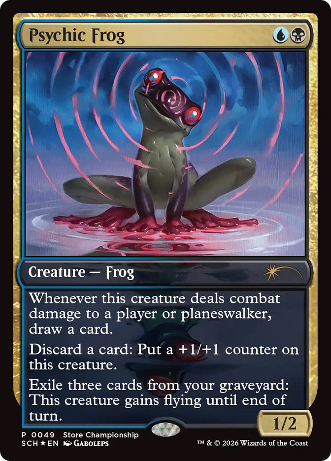 Psychic Frog (Store Championship) | Promo | Star City Games