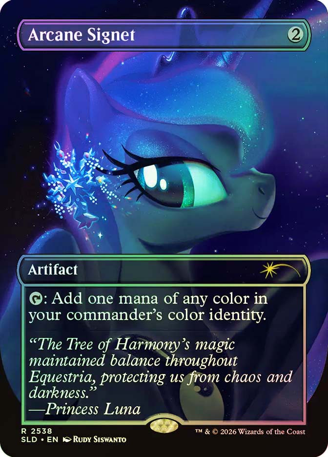 my little pony mtg cards Magic the Gathering, Secret Lair: Ponies: The Galloping 2: Extra Life Card Monster Games sided surprise Hipsters of the Coast on