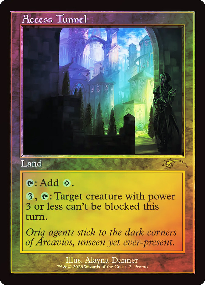 Access Tunnel (Two-Headed Giant Commander) | Promo | Star City Games