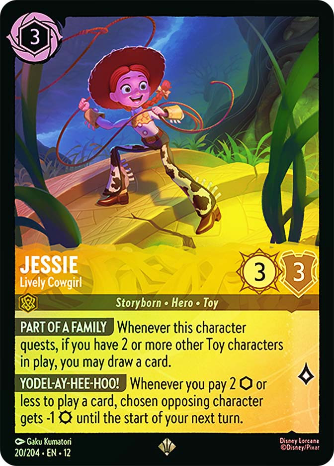 Jessie - Lively Cowgirl (Starter Deck) | Wilds Unknown | Star City