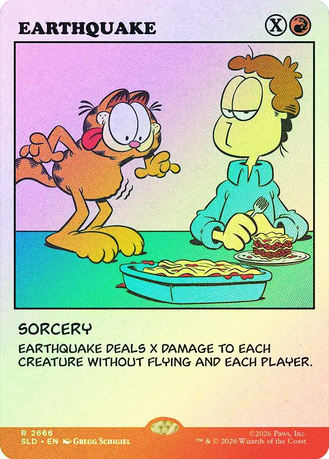 Earthquake (Garfield) | Secret Lair Drop | Star City Games