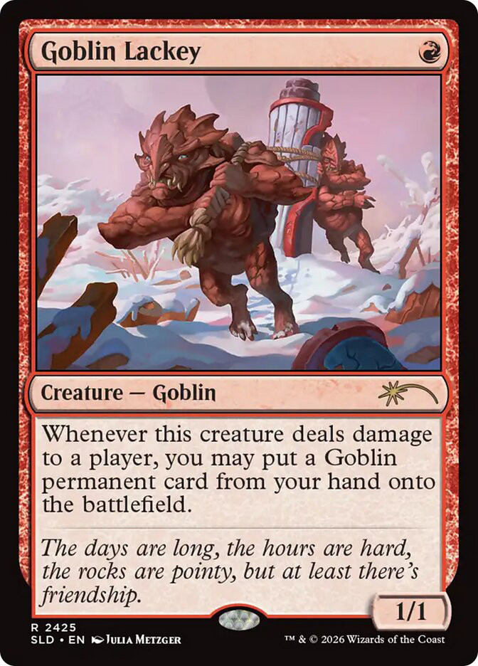 Goblin Lackey | Secret Lair Drop | Star City Games