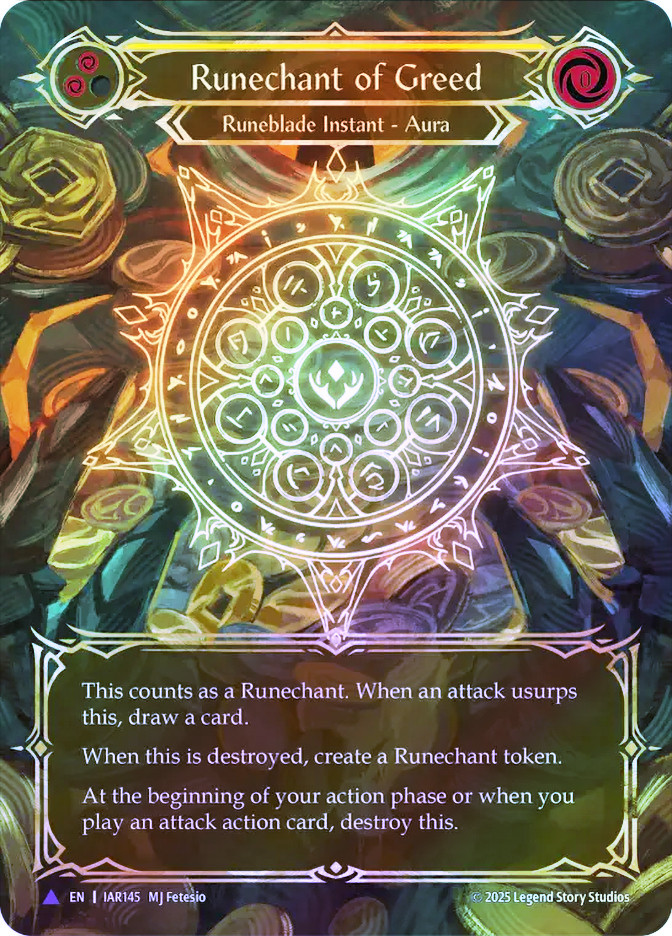 Runechant of Greed | Omens of the Third Age | Star City Games