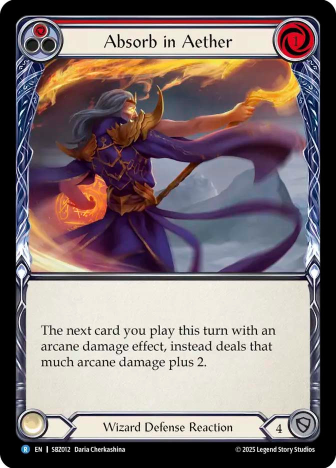 Absorb in Aether (Red) | Blaze Silver Age Deck | Star City Games