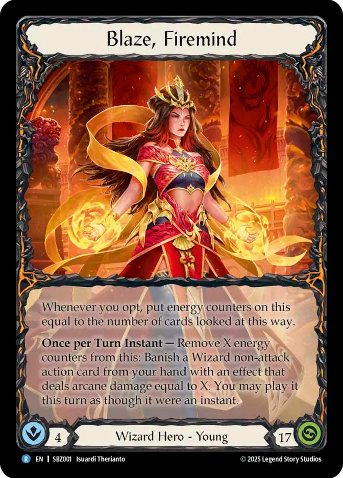 Blaze, Firemind | Blaze Silver Age Deck | Star City Games