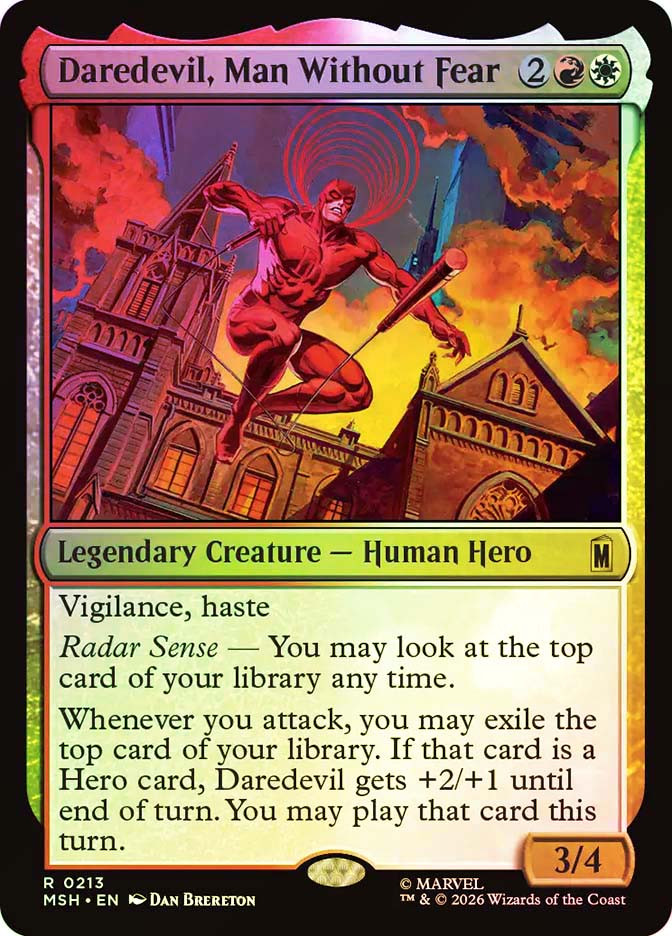 Daredevil, Man Without Fear | Marvel Super Heroes | Star City Games