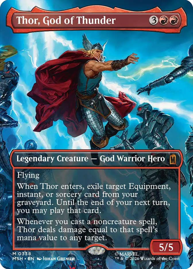 Thor, God of Thunder | Marvel Super Heroes | Star City Games