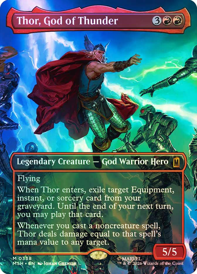 Thor, God of Thunder | Marvel Super Heroes | Star City Games