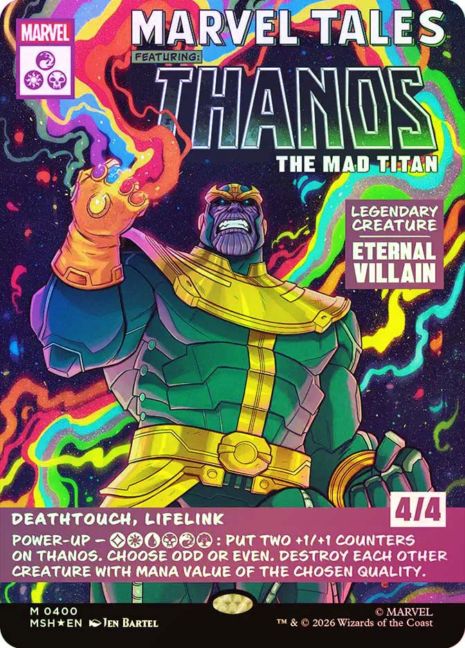 Thanos, the Mad Titan | Marvel Super Heroes | Star City Games