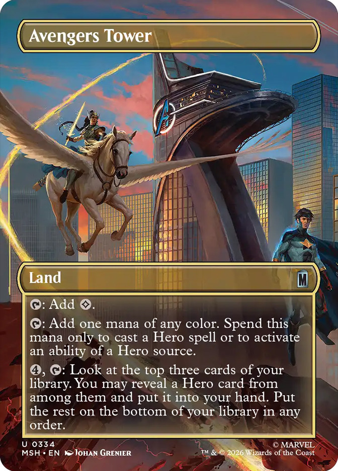 mtg avengers cards - Marvel Super Heroes - Commander Deck Crew 3 Power Preorder the Upcoming 'Magic: The