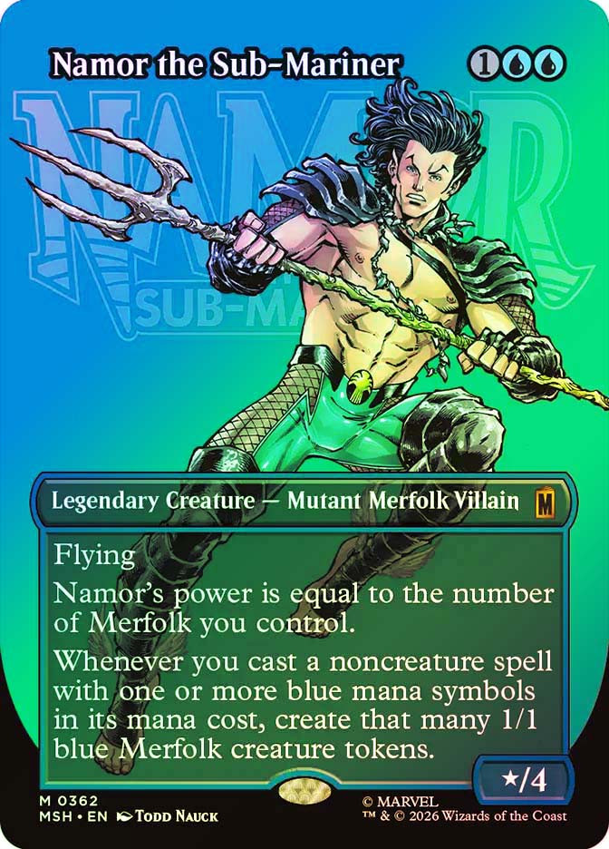 Namor the Sub-Mariner | Marvel Super Heroes | Star City Games