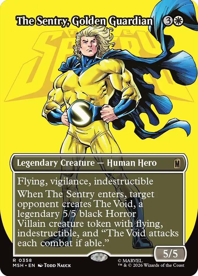 MTG MARVEL SUPER HEROES ヴィジョン プロテクター The Sentry, Golden Guardian | Marvel Super Heroes | Star City Games