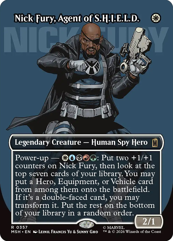 MTG マーベル　S.H.I.E.L.D.のエージェント、ニック・フューリー Nick Fury, Agent of S.H.I.E.L.D. | Marvel Super Heroes | Star City