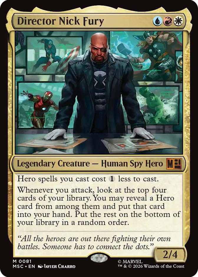 fury mtg card Cyclops of Eternal [Journey into Nyx] Marvel Super Heroes Commander Director Nick Fury Legendary Creature  Human Spy Hero Hero spells you cast cost less to cast Director Nick Fury (81)| Magic: