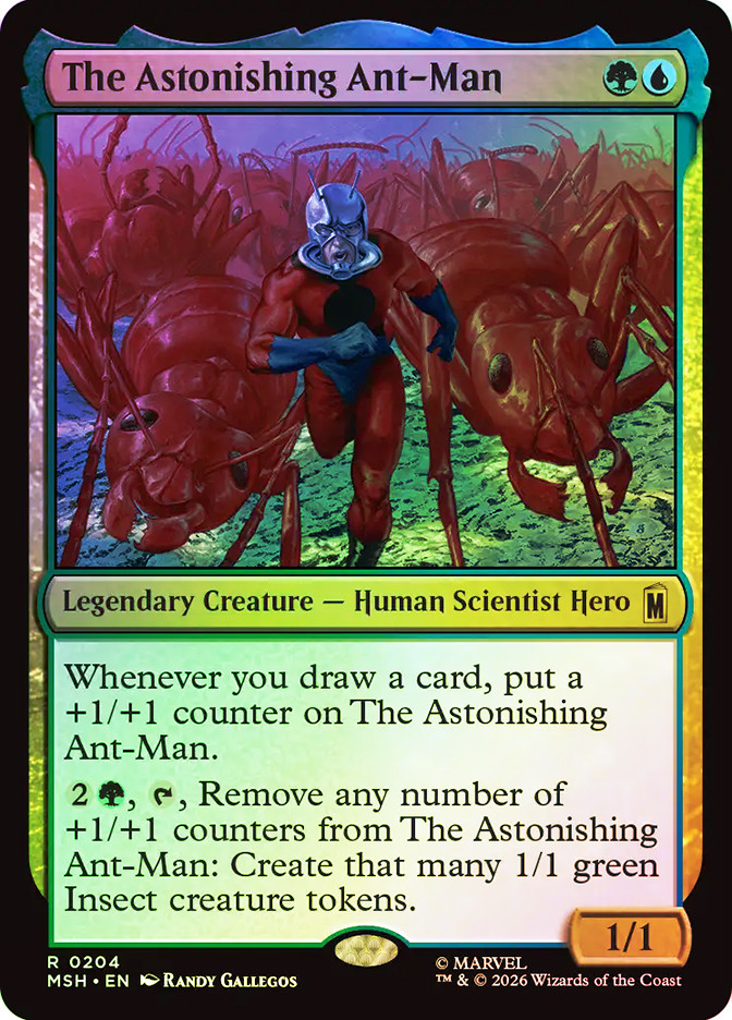 ヴァイスシュヴァルツ 2021 Weiss Schwarz Marvel Ant-Man BGS 10 The Astonishing Ant-Man | Marvel Super Heroes | Star City Games