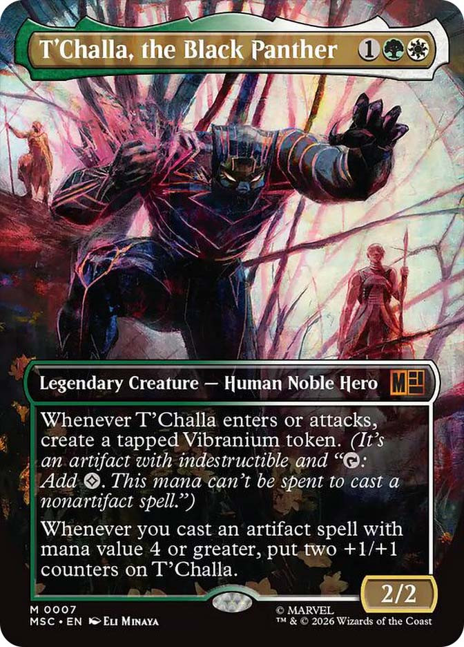 T'Challa, the Black Panther | Marvel Super Heroes Commander | Star
