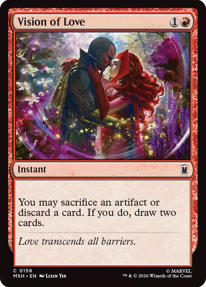 mtg love cards Custom Exile the top two cards of your library Custom Magic Card Fantasy Game