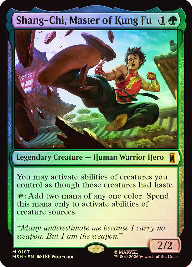 マジック：ザ・ギャザリング MTG Shang-Chi Master of Kung Fu Shang-Chi, Master of Kung Fu | Marvel Super Heroes | Star City Games