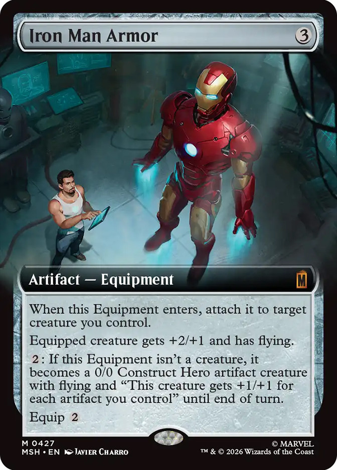 【箔押し 上位賞 PR】Iron Man Armor Iron Man Armor | Marvel Super Heroes | Star City Games